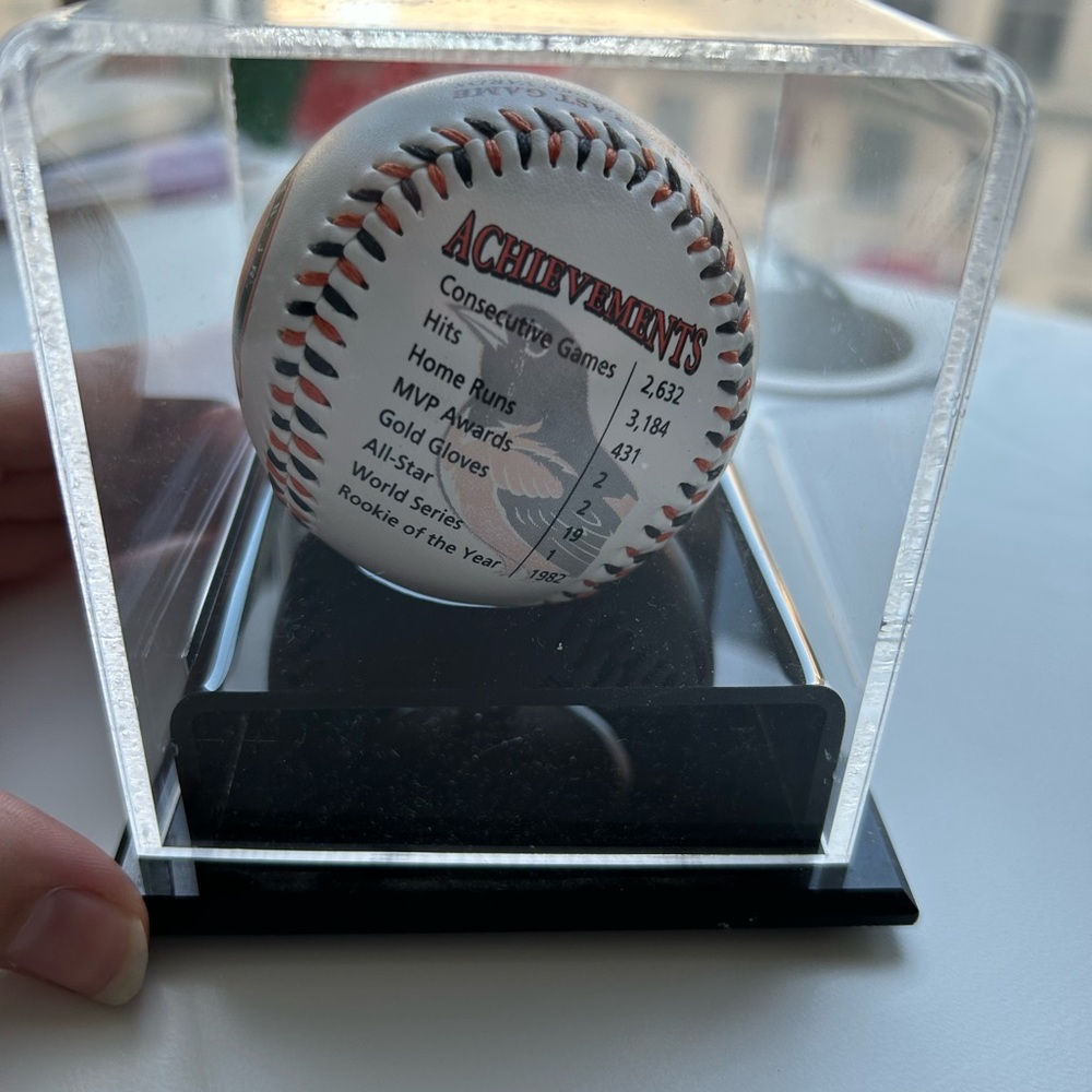 Cap Ripken Memorbilia Baseball - Picture 3 of 5